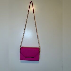 Ted Baker Hot Pink Crossbody Bag‎ with Rectangular Shape
